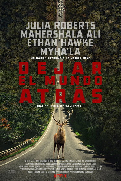 Póster de Dejar el mundo atrás