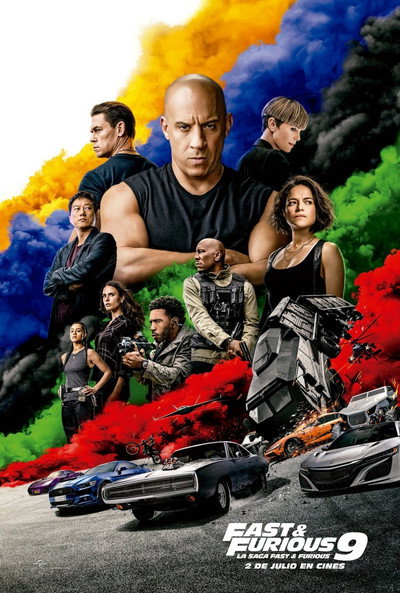 Póster de Rápidos y furiosos 9