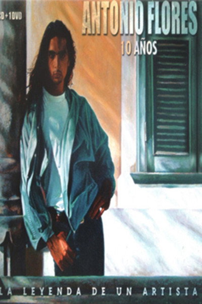 Póster de 10 años. La leyenda de un artista
