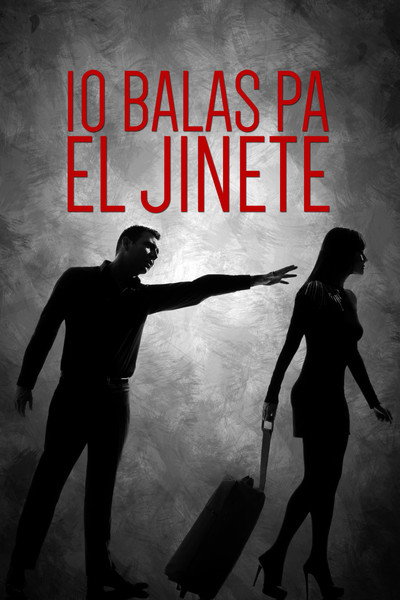Póster de 10 balas pa' el jinete