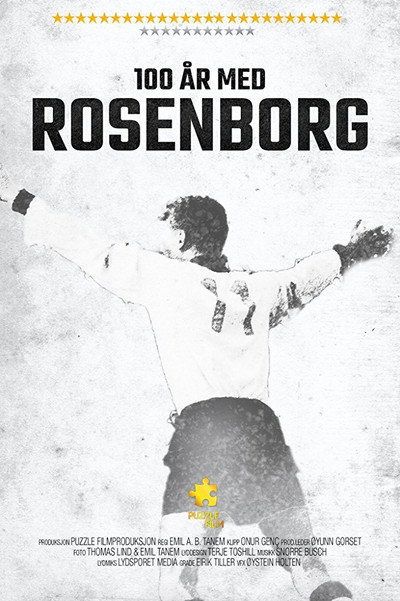 Póster de 100 år med Rosenborg