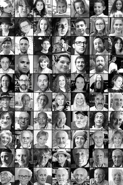 Póster de 100 Faces