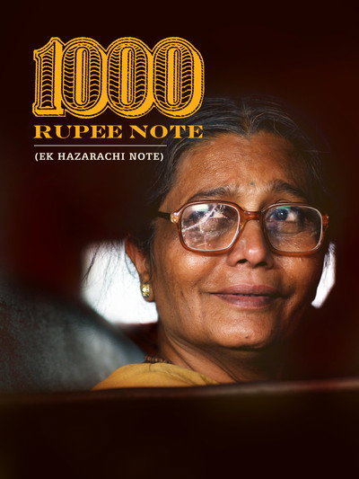 Póster de 1000 Rupee Note