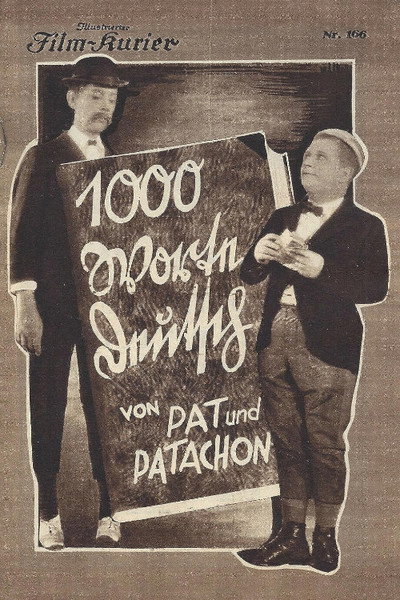 Póster de 1000 Worte deutsch