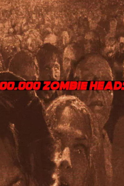 Póster de 100,000 Zombie Heads