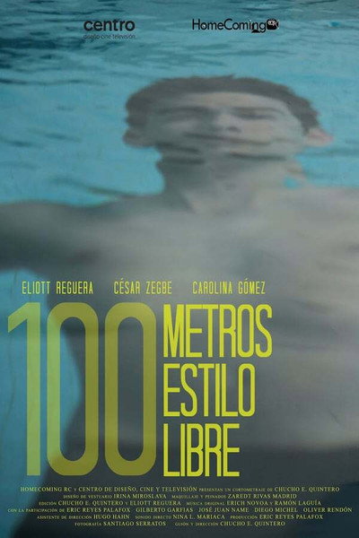Póster de 100m Freestyle