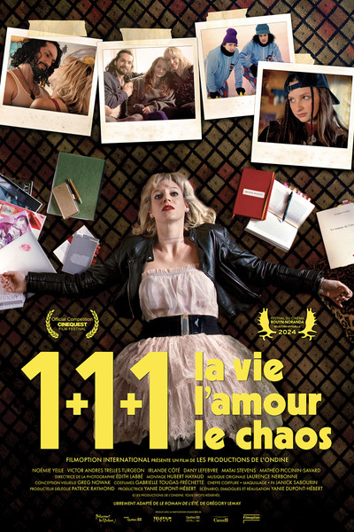 Póster de 1+1+1 Life, love, chaos