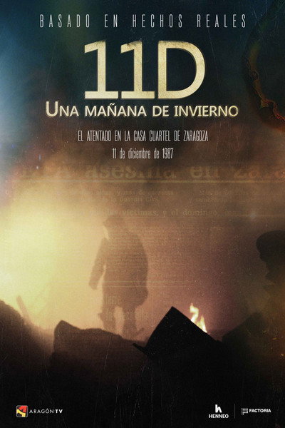 Póster de 11D. Una mañana de invierno.