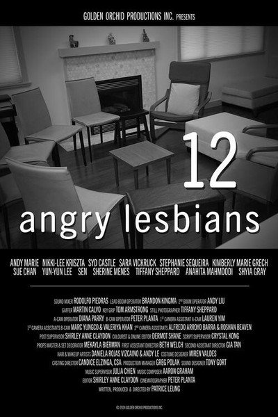 Póster de 12 angry lesbians