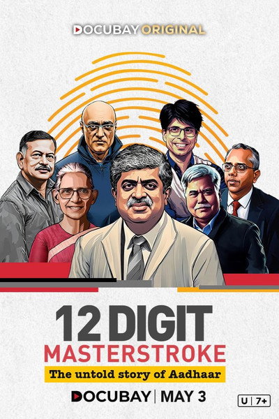Póster de 12 Digit Masterstroke: The untold story of Aadhar