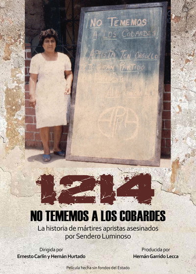 Póster de 1214: No Tememos a los Cobardes