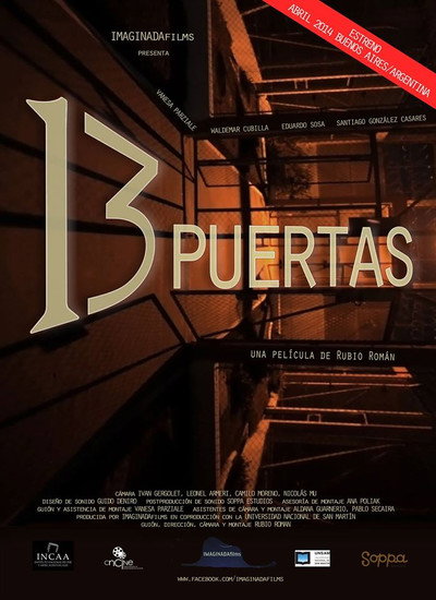 Póster de 13 puertas