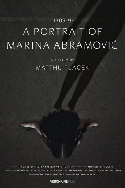 Póster de 130919: A Portrait of Marina Abramovic