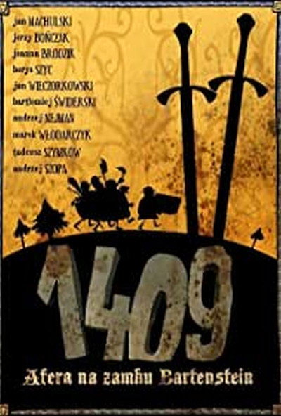 Póster de 1409. Afera na zamku Bartenstein