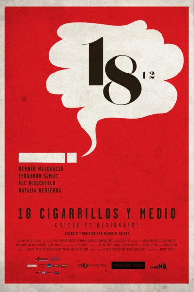 Póster de 18 cigarrillos y medio