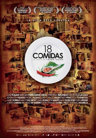 Póster de 18 comidas
