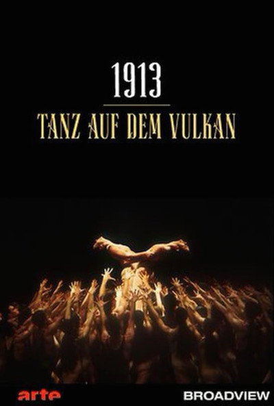 Póster de 1913 - Der Tanz auf dem Vulkan