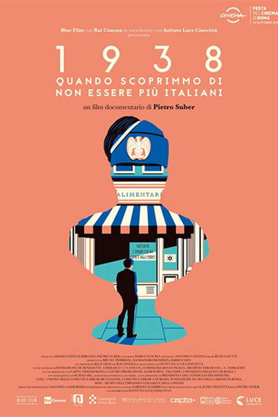 Póster de 1938 - Quando scoprimmo di non essere più italiani