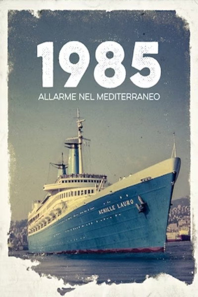 Póster de 1985 Allarme nel mediterraneo