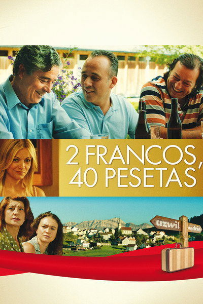 Póster de 2 francos, 40 pesetas