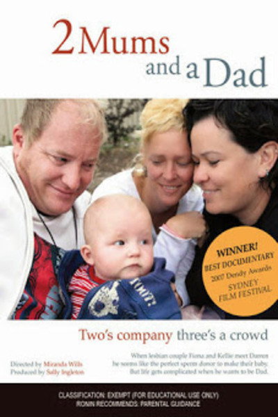 Póster de 2 Mums and a Dad