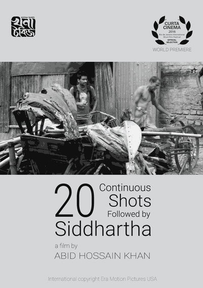 Póster de 20 continuous shots followed by Siddhartha