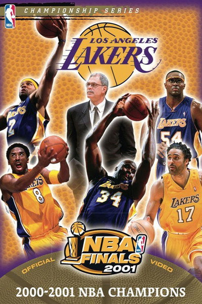 Póster de 2000-2001 NBA Champions - Los Angeles Lakers