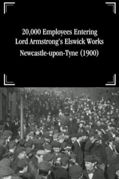 Póster de 20,000 Employees Entering Lord Armstrong's Elswick Works, Newcastle-upon-Tyne