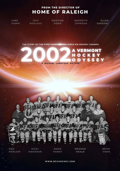 Póster de 2002: A Vermont Hockey Odyssey