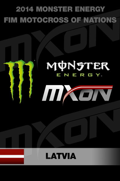 Póster de 2014 Monster Energy FIM Motocross of Nations