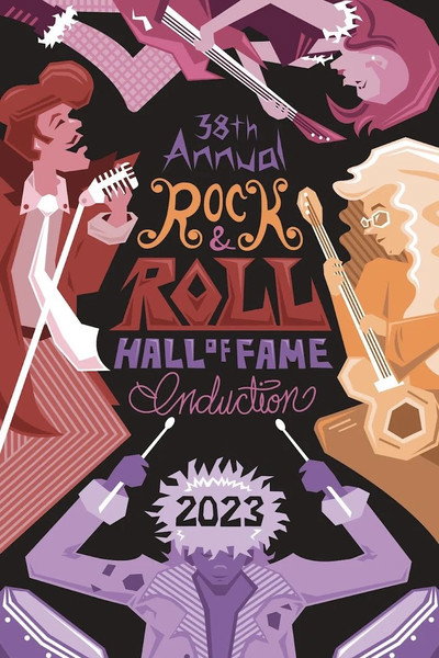 Póster de 2023 Rock & Roll Hall of Fame Induction Ceremony