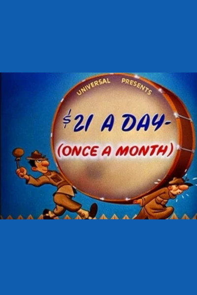 Póster de $21 a Day - (Once a Month)