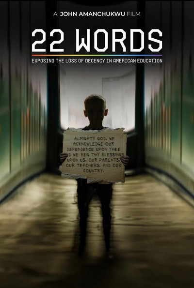 Póster de 22 Words: Exposing the Loss of Decency in American Education
