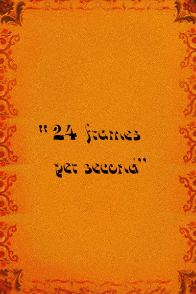 Póster de 24 Frames Per Second