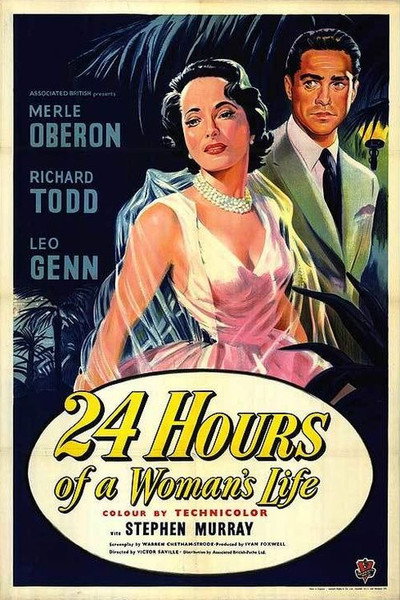 Póster de 24 horas en la vida de una mujer