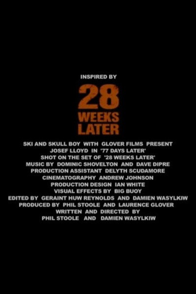 Póster de 28 Weeks Later: 77 Days Later