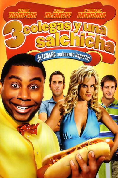 Póster de 3 colegas y una salchicha
