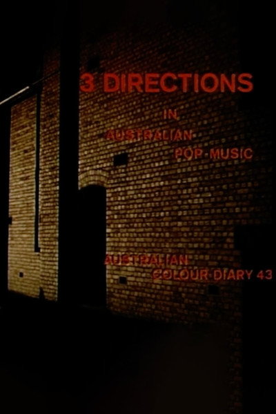 Póster de 3 Directions in Australian Pop Music: Australian Colour Diary 43