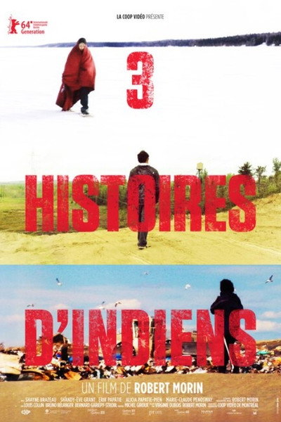 Póster de 3 histoires d'Indiens