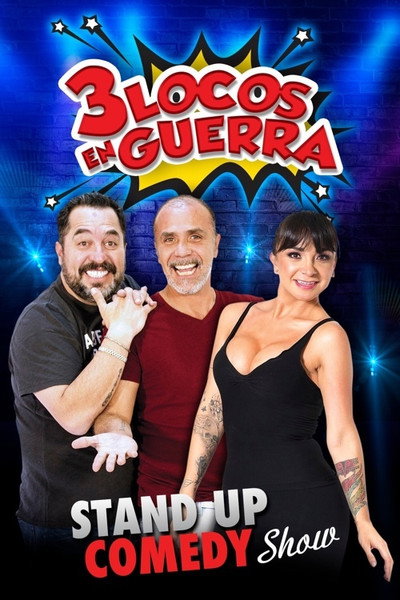 Póster de 3 locos en guerra