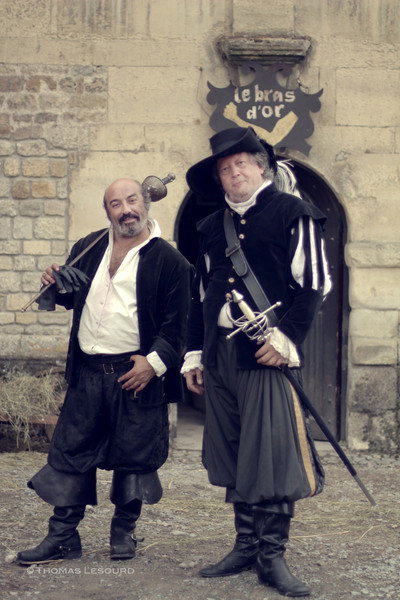 Póster de 3 Men and an Iron Mask