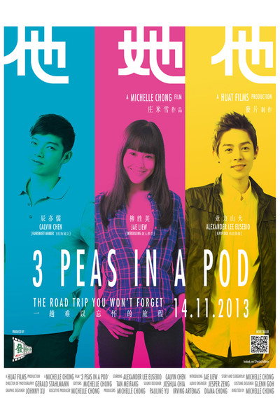 Póster de 3 Peas in a Pod