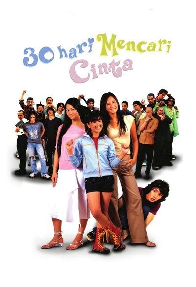 Póster de 30 Hari Mencari Cinta