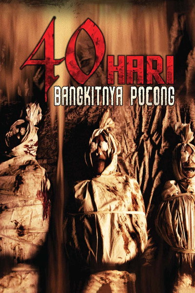 Póster de 40 Hari Bangkitnya Pocong