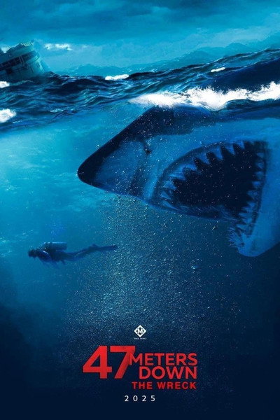 Póster de 47 Meters Down: The Wreck
