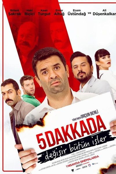 Póster de 5 Dakkada Degisir Bütün Isler