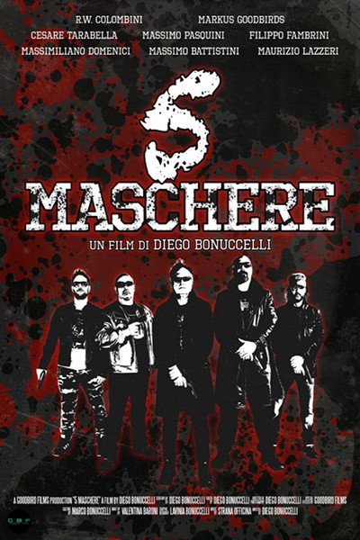 Póster de 5 Masks