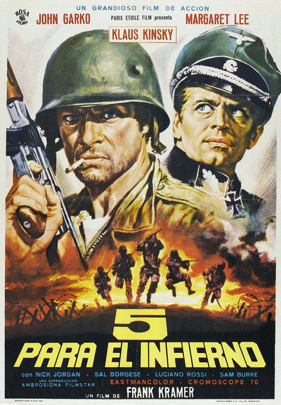 Póster de 5 para el infierno