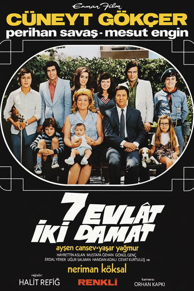 Póster de 7 Evlat Iki Damat