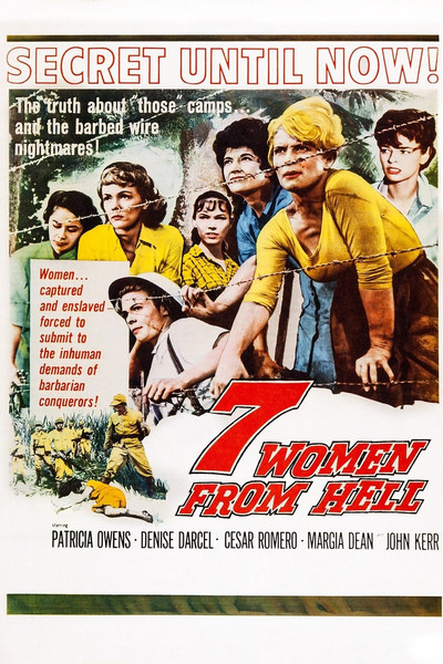 Póster de 7 Women from Hell